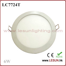 6W Round LED Embedded Ceiling Light (LC7724T)